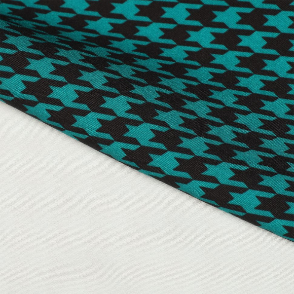 Ткань Барби 200 г/м? 95% полиэстер, 5% лайкра шир.148 см арт.Bar.pr.0419.6 цв.06 гусиная лапка рул.25м