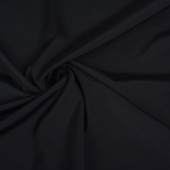 Ткань трикот. Бифлекс матовый арт.TBY-1808212 180г/м? 82% нейлон 18% спандекс шир.150см цв. черный рул.40-70м