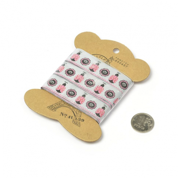 Лента декоративная арт.TBY.ЛДТ.MH-51 шир.16 мм уп. 2,73м