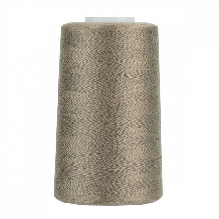 Нитки швейные 40/2 полиэстер 5000 ярд цв.375 бежевый MAX