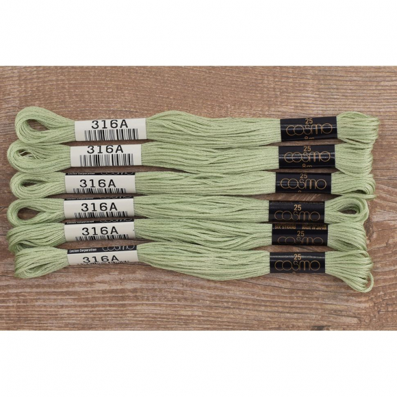 164409_Мулине COSMO однотонный цвет 316 164409_Мулине COSMO однотонный цвет 316