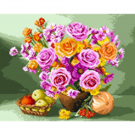 Рисунок на канве МАТРЕНИН ПОСАД арт.37х49 - 1884 Осенний натюрморт