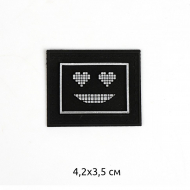 Аппликации пришивные арт.TBY.2409 4,2х3,5см, уп.20 шт