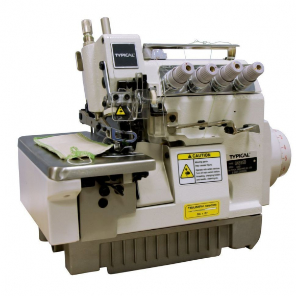 Оверлок Typical 5 нит.со встроенн. сервоприводом (комплект:голова+стол) GN895D