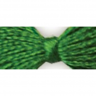 Нитки мулине цв.3910 зеленый 12х10м С-Пб