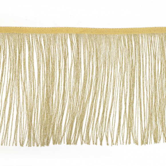 Бахрома с люрексом 20 см золото уп.5м Бахрома с люрексом 20 см золото уп.5м