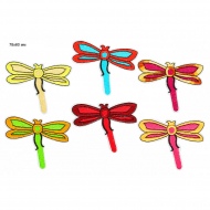 Набор термоаппликаций арт.TBY.N44 Стрекозы 7,5х6 см уп.120шт