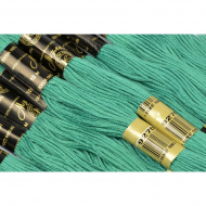 Нитки мулине цв.9270 зеленый 12х10м С-Пб