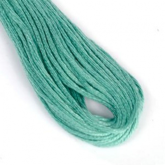 Нитки мулине цв.9270 зеленый 12х10м С-Пб