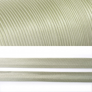 Косая бейка TBY атласная шир.15мм цв.F313 св.серый уп.132 м