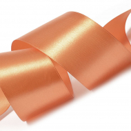 Лента атласная 50мм цв.3072 т.морковный IDEAL уп.27,4 м