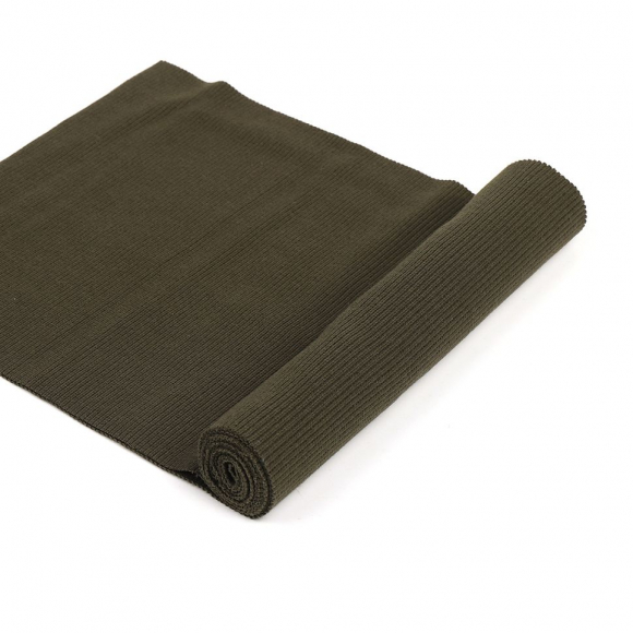 Подвяз TBY трикотажный 110х15см хлопок с лайкрой т.хаки 19-0414 уп.5шт