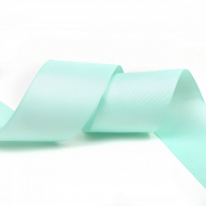 Лента Ideal репсовая в рубчик шир.50мм цв. F199 мятный уп.27,42м