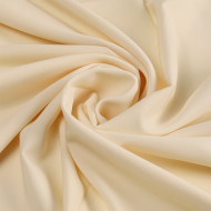 Ткань Барби Прайм 205г/м?  88% пэ 12% спандекс  шир.150см, арт.TBY.B.34 цв.экрю уп.25м