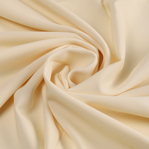 Ткань Барби Прайм 205г/м?  88% пэ 12% спандекс  шир.150см, арт.TBY.B.34 цв.экрю уп.25м