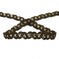 32971_Тесьма PEGA тип интерьерная, цвет коричневый, 9 мм