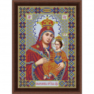 Набор для вышивания бисером GALLA COLLECTION арт.И 057 Икона Божией Матери Вифлеемская 23x32 см