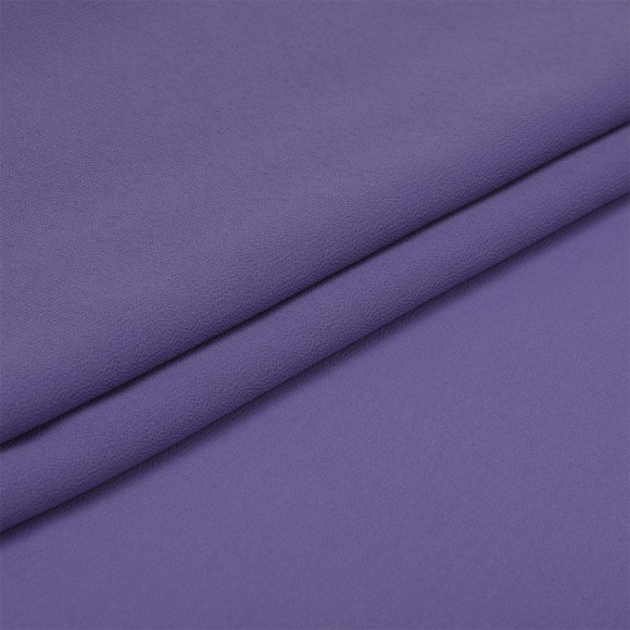 Ткань креп-шифон арт.TBY.8021-167 плот.105г/м2 100% ПЭ шир. 150см цв.167 сиреневый уп.5м