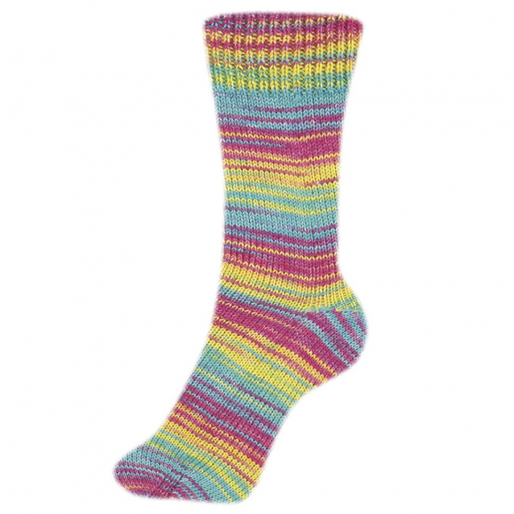 Пряжа Fortissima Socka 4-fach color, 75% шерсть, 25% полиамид, 420 м, 100 г