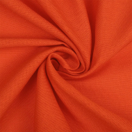 Ткань льняная TBYLi-1004-30 185г/м? 30% лен 25хб 25%виск 20%ПЭ шир 140см цв.30 оранжевый рул 10м Ткань льняная TBYLi-1004-30 185г/м? 30% лен 25хб 25%виск 20%ПЭ шир 140см цв.30 оранжевый рул 10м