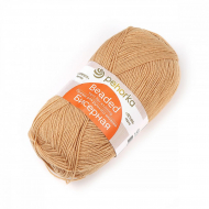 Пряжа для вязания ПЕХ Бисерная (100% акрил) 5х100г/450м цв.124 песочный