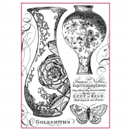 120775_Бумага рисовая мини - формат "Ваза"