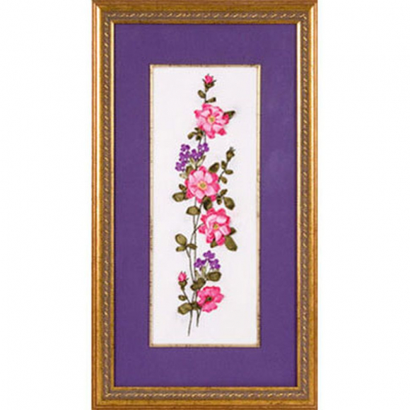 Набор для вышивания PANNA арт. C-0990 Шиповник 16,5х43 см