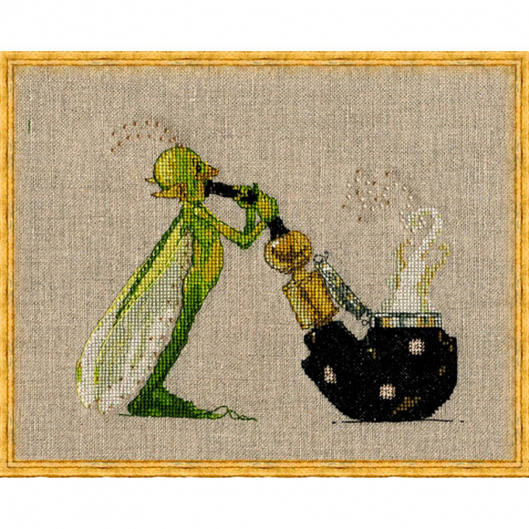 Набор для вышивания NIMUE арт.4-A004 K La Pipe (Трубка) 17,5х13,5 см