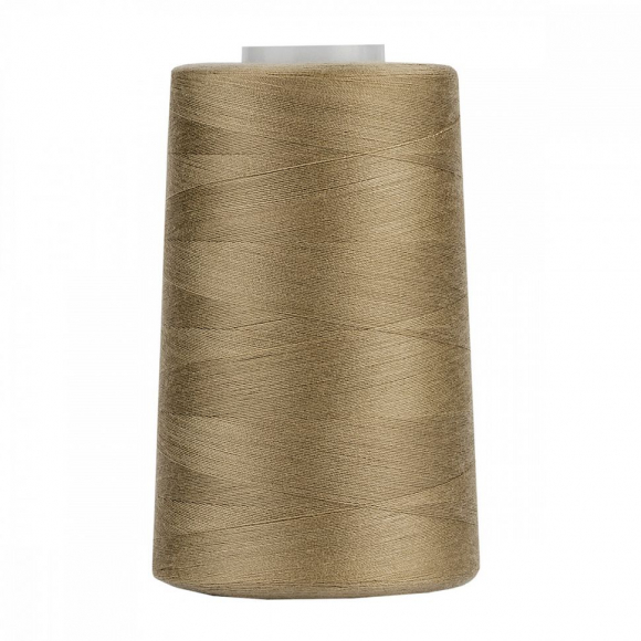 Нитки швейные 40/2 полиэстер 5000 ярд цв.467 бежевый MAX
