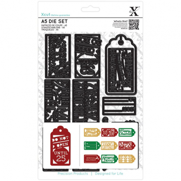 92563_Набор ножей для вырубки "Рождественские подарочные бирки" 92563_Набор ножей для вырубки "Рождественские подарочные бирки"