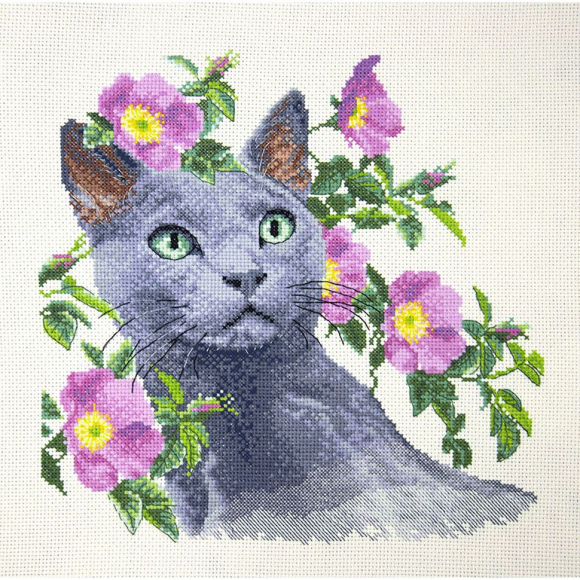 Набор для вышивания МАРЬЯ ИСКУСНИЦА арт.03.016.22 В цветах шиповника 25х25 см