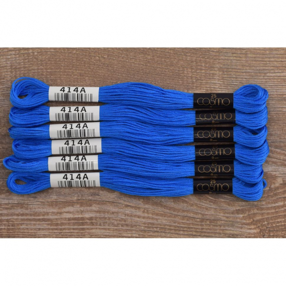 Мулине COSMO однотонный цвет 414