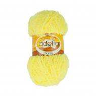 Пряжа ADELIA SOFIA (100% полиэстер) 10х50г/90м цв.19 яр.жёлтый