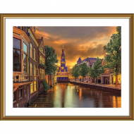 Набор для вышивания бисером НОВА СЛОБОДА арт.ДК3252 Золотые сумерки 55х41 см