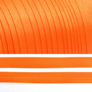 Косая бейка TBY атласная шир.15мм цв.F157 оранжевый уп.132 м А