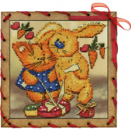 Набор для вышивания НОВА СЛОБОДА арт.ОР7570 Подарок для двоих 15х15 см