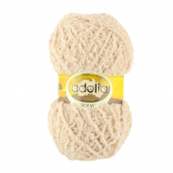 Пряжа ADELIA SOFIA (100% полиэстер) 10х50г/90м цв.33 св. бежевый