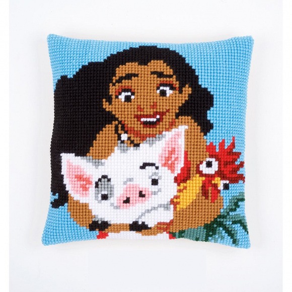 Набор для вышивания VERVACO арт.PN-0168026 Подушка Моана 40х40 см Набор для вышивания VERVACO арт.PN-0168026 Подушка Моана 40х40 см