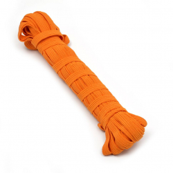 Резинка-продежка цв.оранжевый шир. 8мм уп.10м