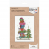 Набор для вышивания KLART арт. 8-357 Сани с подарками 10,5х14 см
