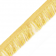 Тесьма-бахрома арт.TBY-016/6709 шир.40 мм цв.золото уп.13.71м
