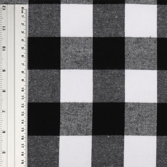 Ткань рубашечная фланель 150 г/м? 80% полиэстер, 20% хлопок шир.150 см арт.TBY.Fl.T1876.5 цв.05 белый уп.5м