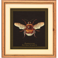 Набор для вышивания THEA GOUVERNEUR арт.3018.05 Шмель 17х18 см