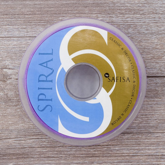 Шнур атласный SAFISA 2 мм, 25 м, цвет 39, фиолетовый