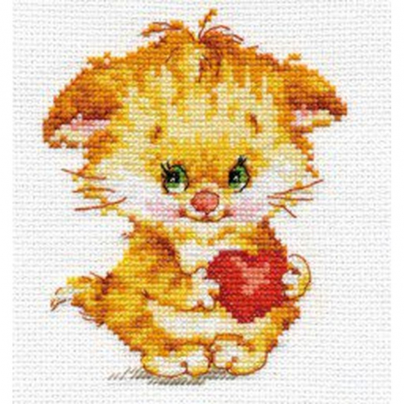 Набор для вышивания АЛИСА арт.0-98 Мою любовь не передать словами 10х12 см Набор для вышивания АЛИСА арт.0-98 Мою любовь не передать словами 10х12 см