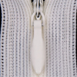 Молния потайная нераз 35см S-801 бежевый молочный SBS уп.100шт