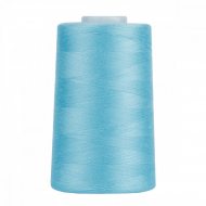 Нитки швейные 40/2 полиэстер 5000 ярд цв.303 голубой MAX Нитки швейные 40/2 полиэстер 5000 ярд цв.303 голубой MAX