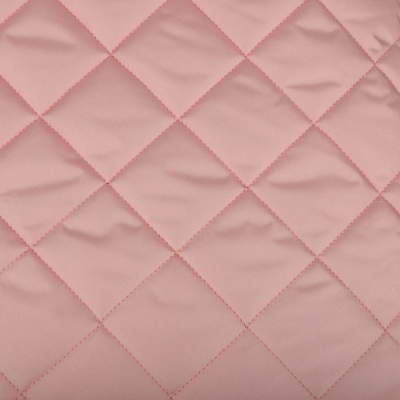 Ткань стежка ниточная Dewspo TBY Ромб 5,5см 100%пэ 230г/м2 150см розовый S811 рул.30-50м