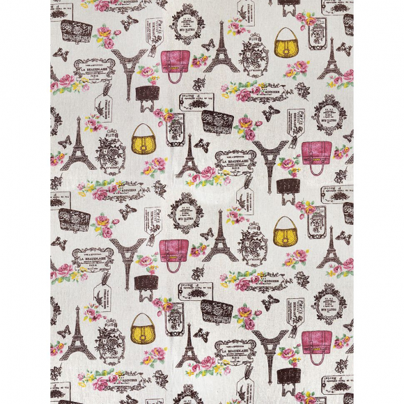 Ткань Лен, арт.TBY-DJ-11, 140г/м?, 30% лен 70% хлопок, шир.150см, уп.1м