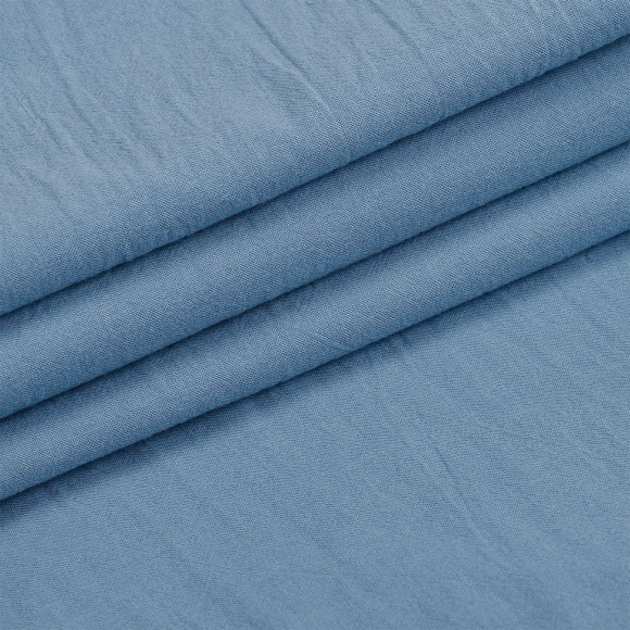 Ткань Хлопок крэш 90 г/м? 100% хлопок шир.150 см арт.TBY.Caw.48 цв.синий уп.5м Ткань Хлопок крэш 90 г/м? 100% хлопок шир.150 см арт.TBY.Caw.48 цв.синий уп.5м